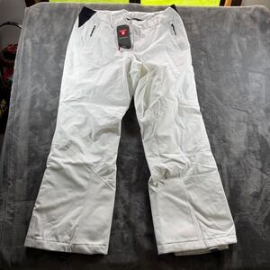 Spyder Winner Womens Ski Pants White Insulated Primaloft Size 18-R
